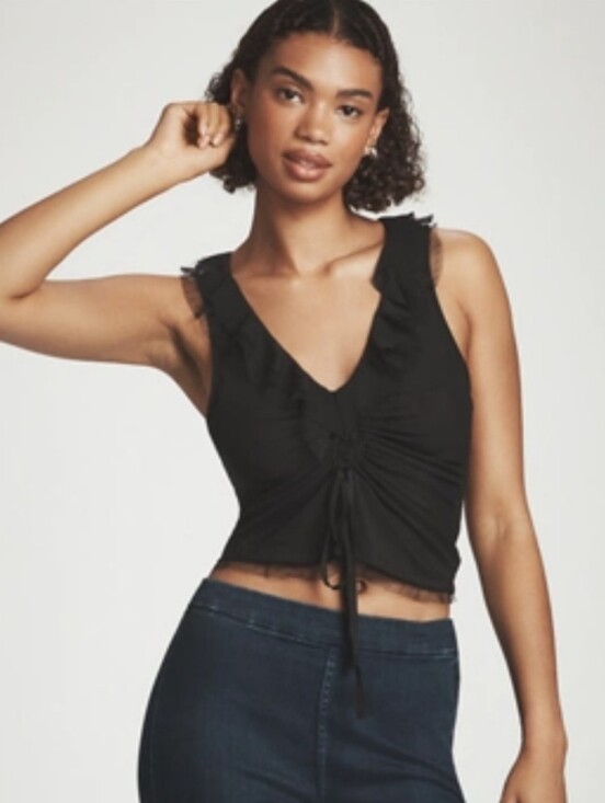 Anthropologie Tops - NWT Maeve Tie-Front V-Neck Top